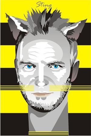 Poster Sting   